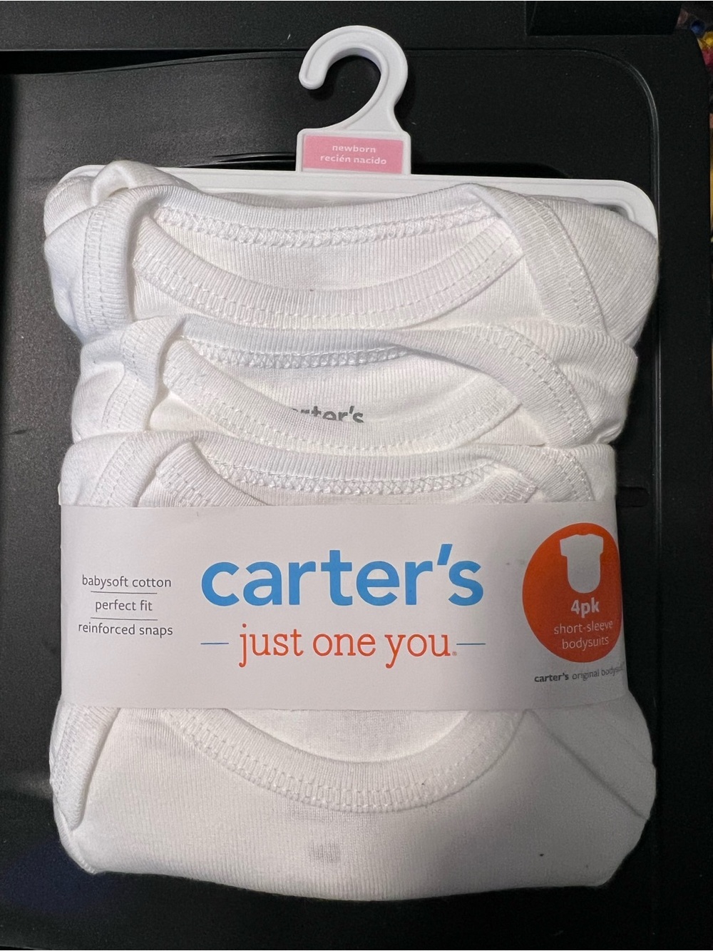 Carters Short Sleeve Bodysuits